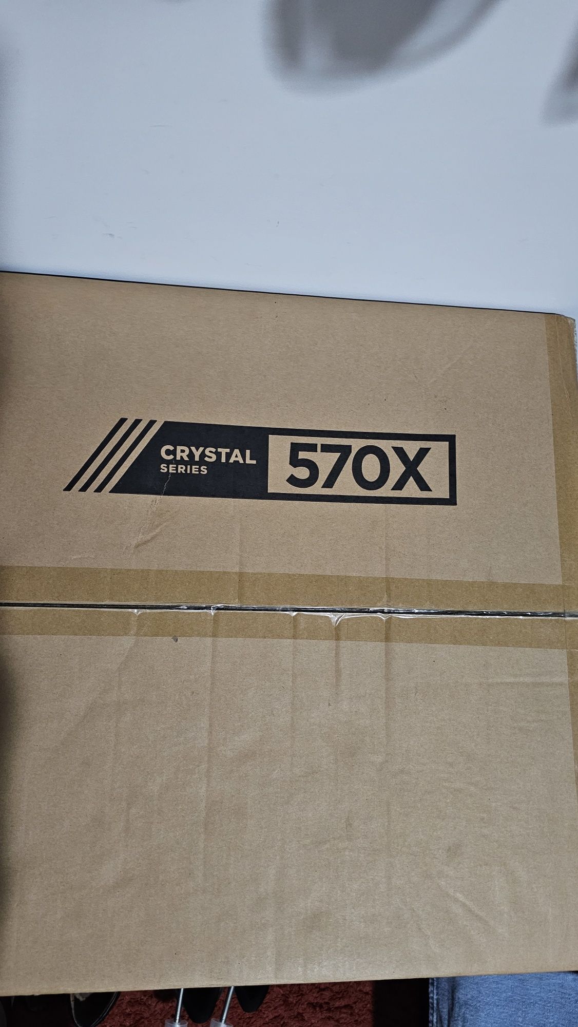 Caixa ATX Corsair Crystal 570X RGB Branca