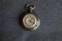 Relógio de Bolso Vintage com Movimento Roskopf, em bom estado