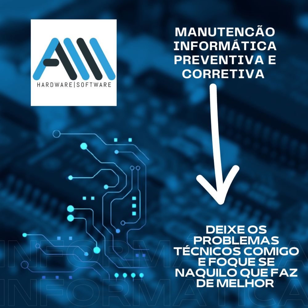 Reparação de portáteis/Desktops,atualizações,backups,otimização e instalação software