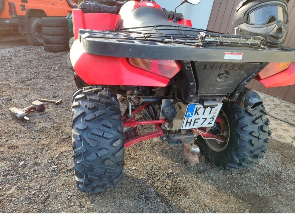 Sprzedam Quad polaris sportsman 4x4 500 zarejestrowany przyczepka,plug