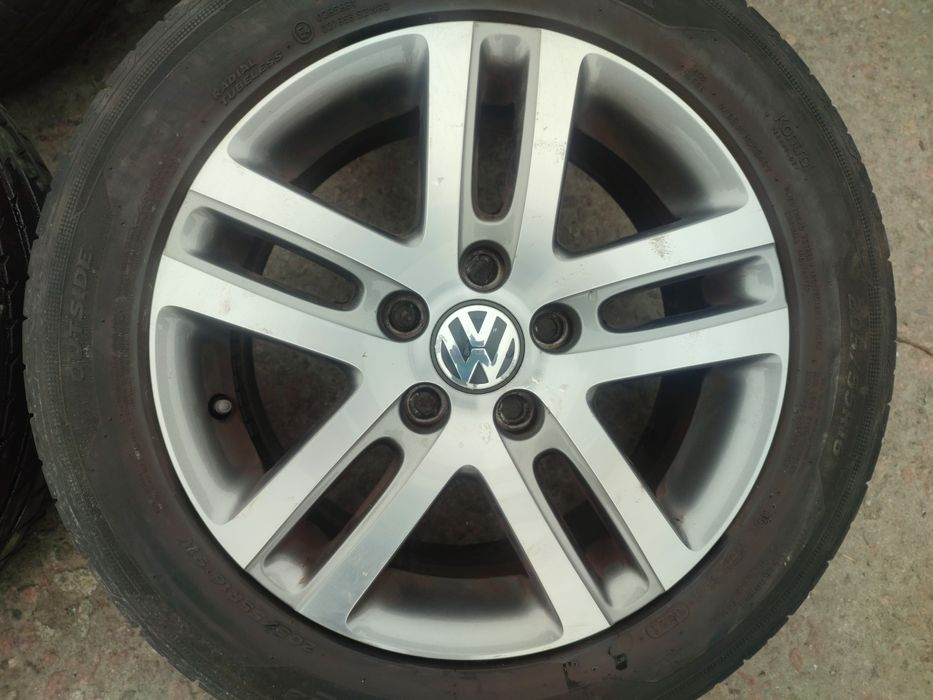 Диски 5 112 R16 титани 5/112/r16 діски р16 Гольф пасат шкода Ауді 16