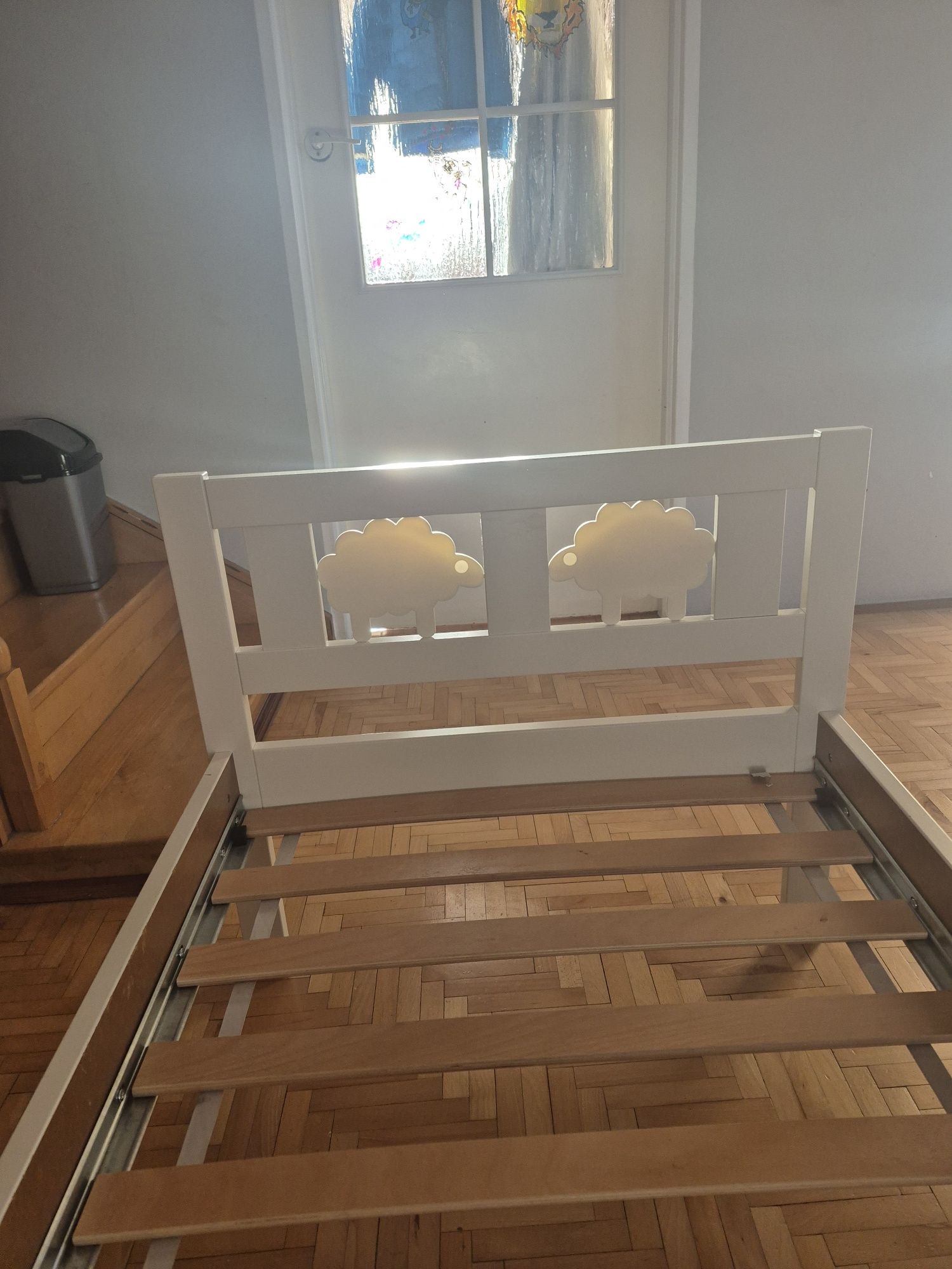 Ikea KRITTER rama łóżka że stelażem