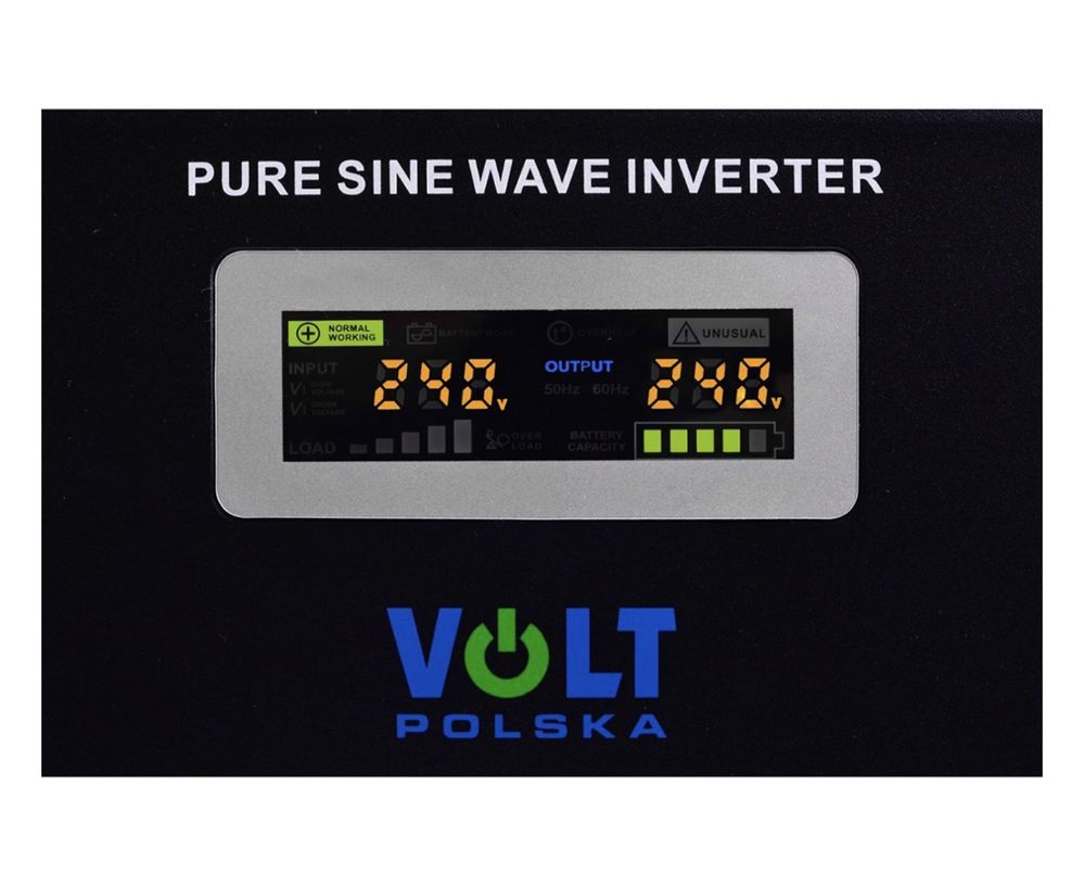 ИБП Volt Polska Sinus Pro 800 W, 500/800 Вт 12v дбж инвертор для котла