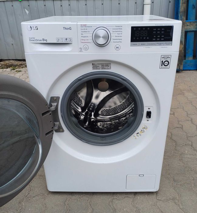 Пральна машина LG F4WV508S1E 6 Motion ThinQ Wi-Fi 8 кг AI DD TurboWash