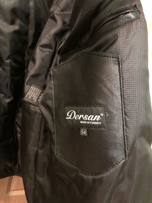 Стильна чоловіча шкіряна куртка вироб. Туречинна