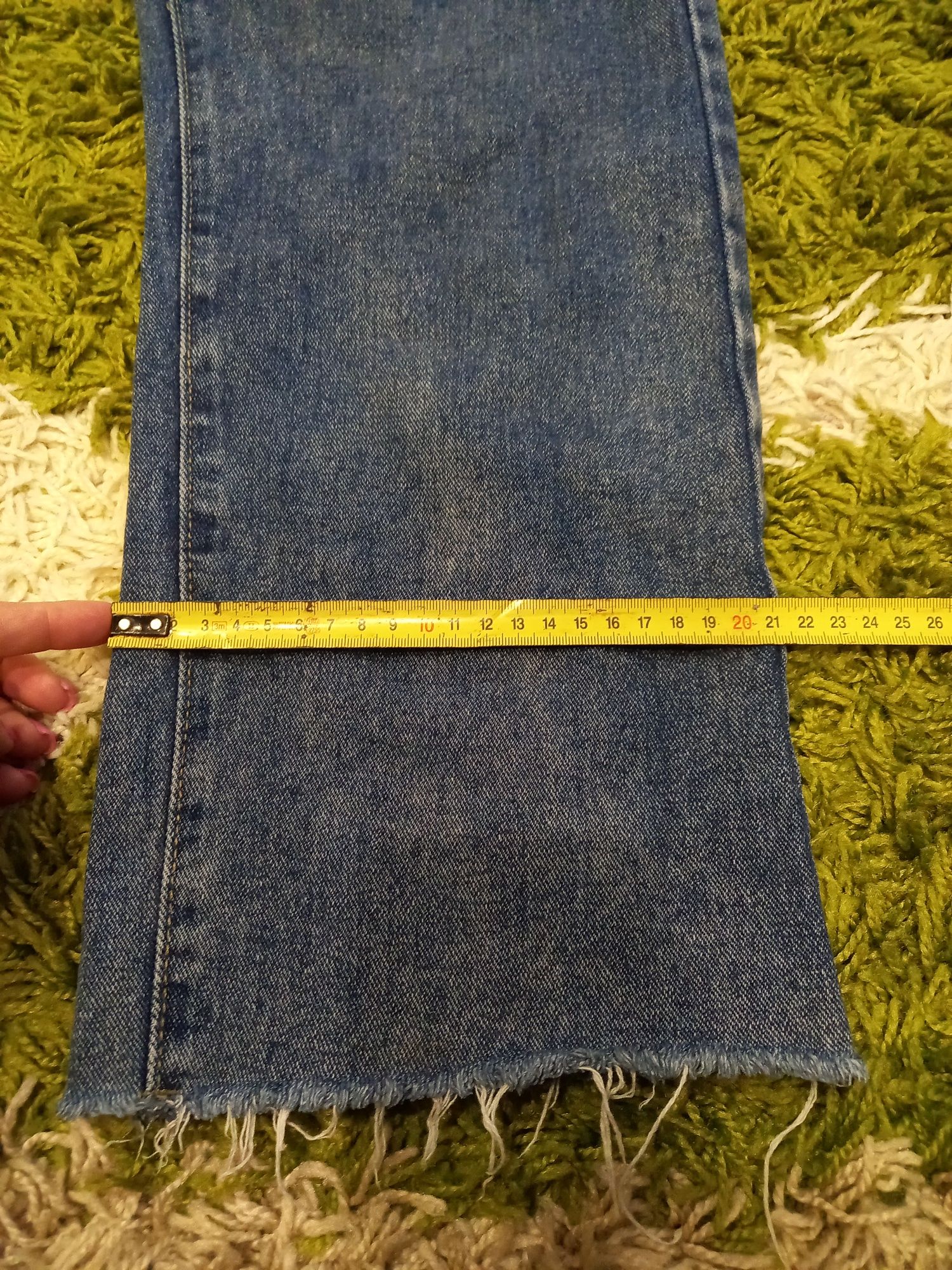 джинсы широкие  женские размер L