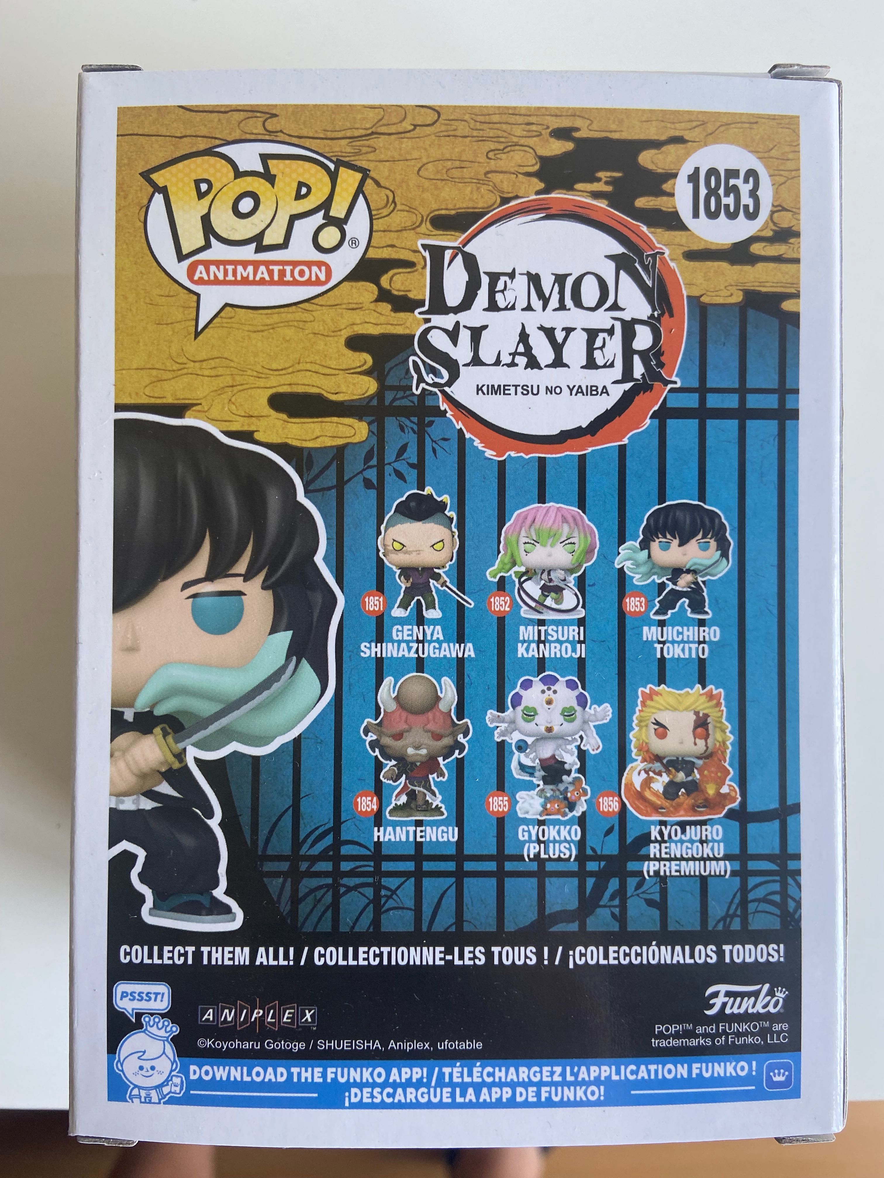 Funko Pop Demon Slayer Muichiro Tokito #1853 Chase