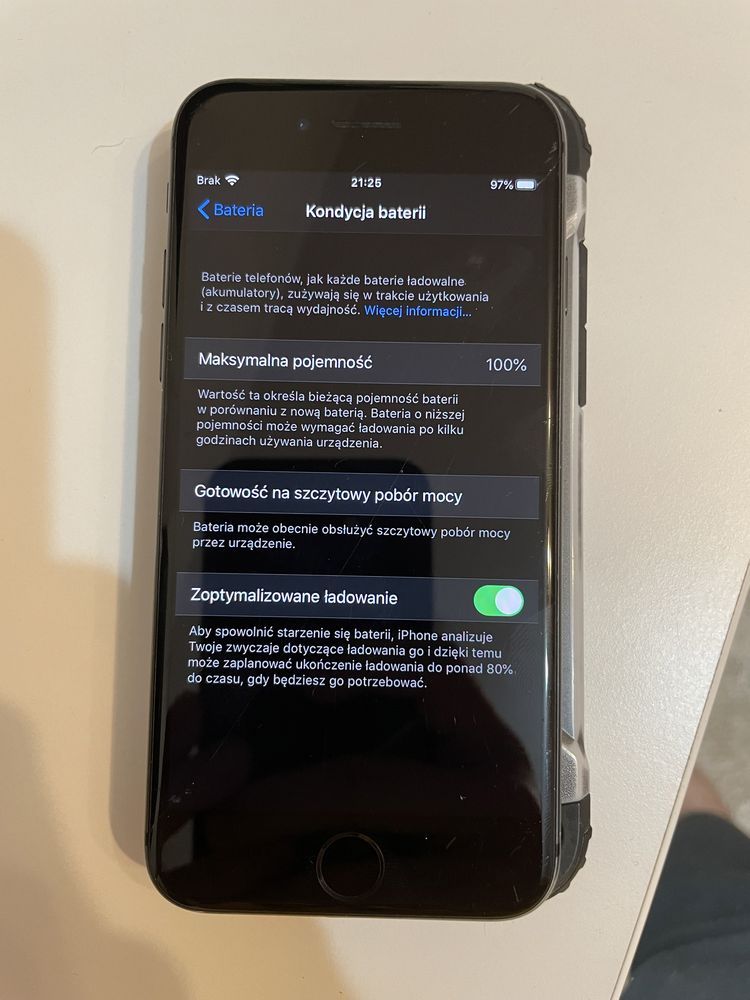 Iphone 8 Space Grey 100% kondycja baterii