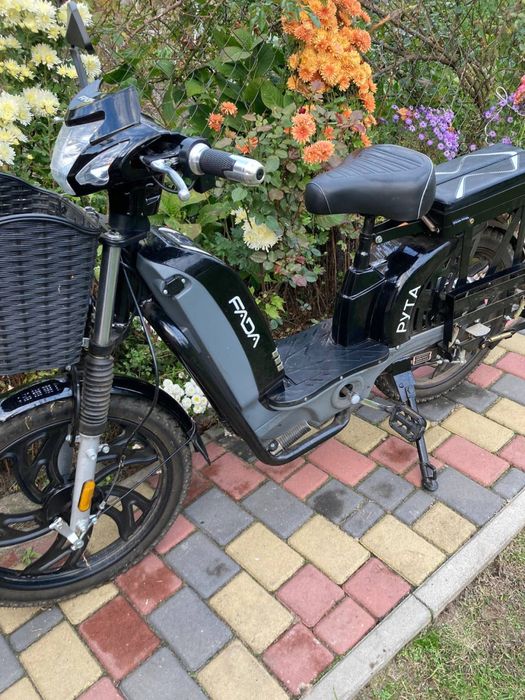 Електровелосипед Fada РУТА 800W чорний