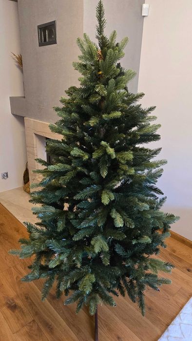 Choinka PREMIUM Pure Living relistyczne gęste igły JAK ŻYWA 180 cm