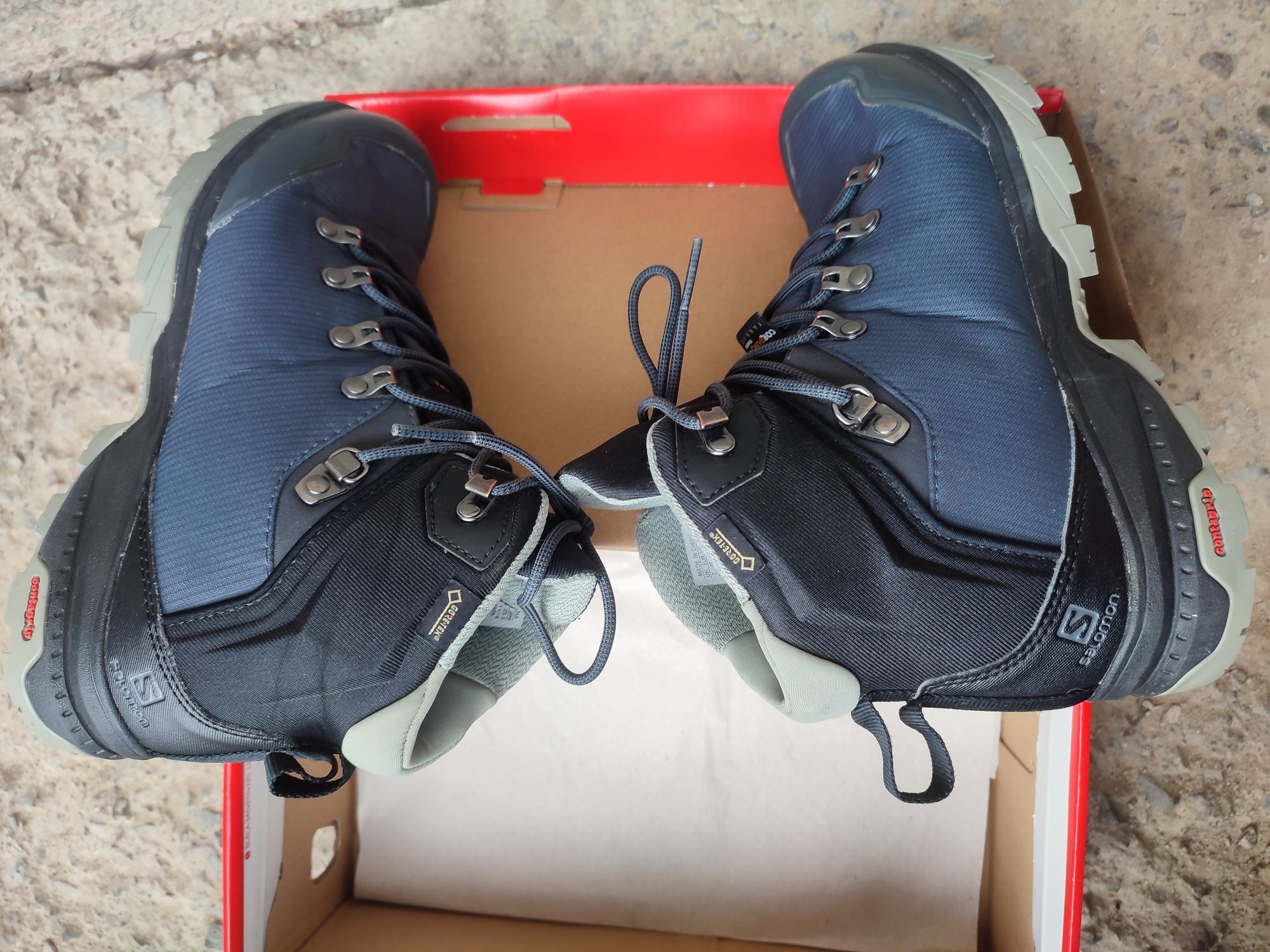 Треккинговые походные ботинки Salomon outback 500 gtx (40-41) Gore-Tex