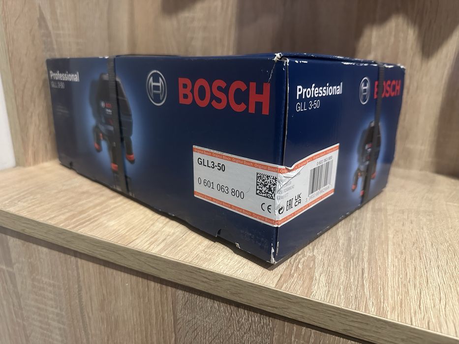 Laser Liniowy Bosch GLL 3-50 NOWY okazja