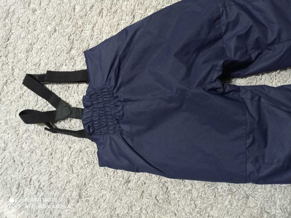 Новые зимние штаны полукомбинезон hnm р 5-6 лет