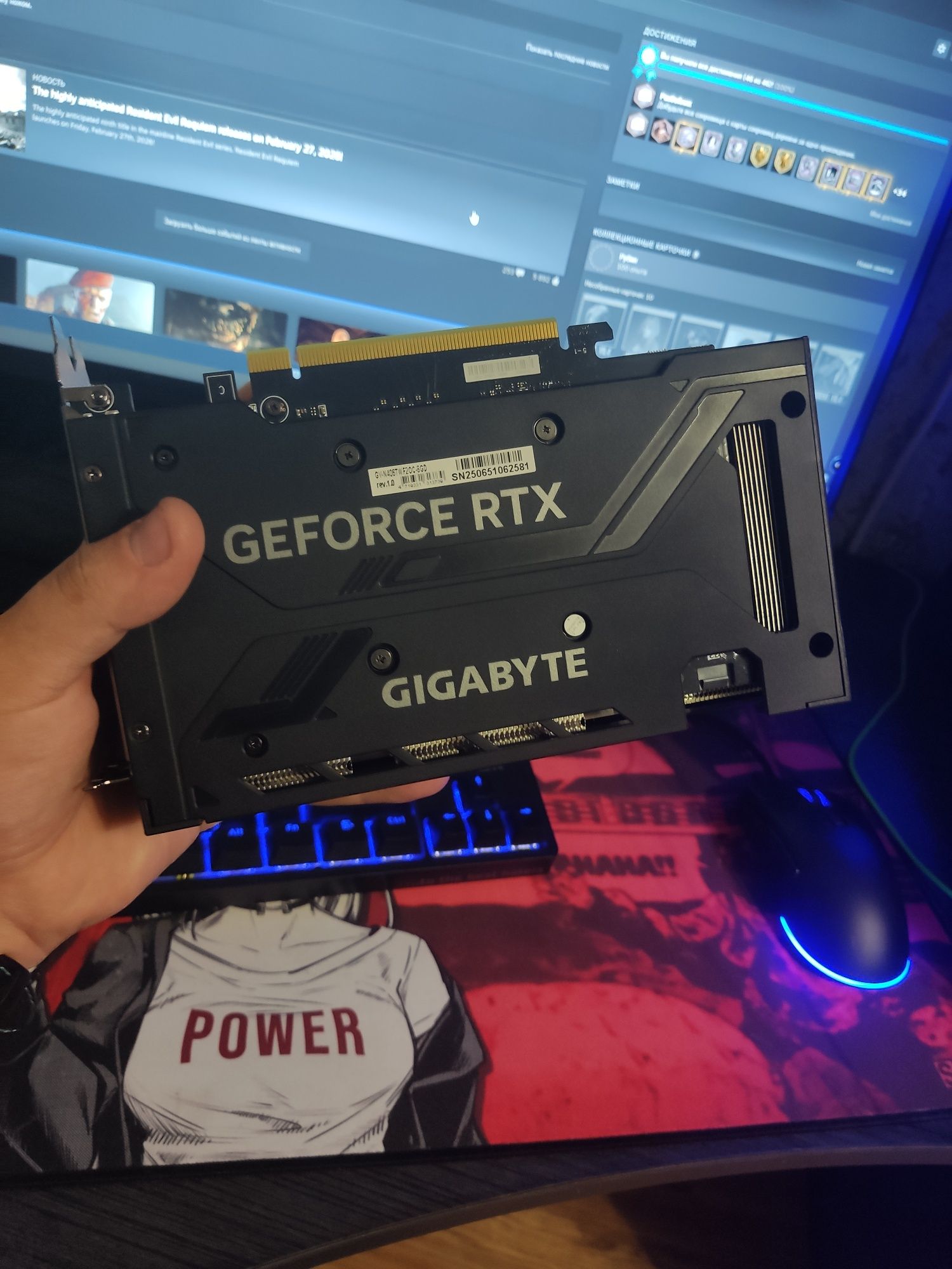 GIGABYTE GeForce RTX 4060 ti windforce oc 8g