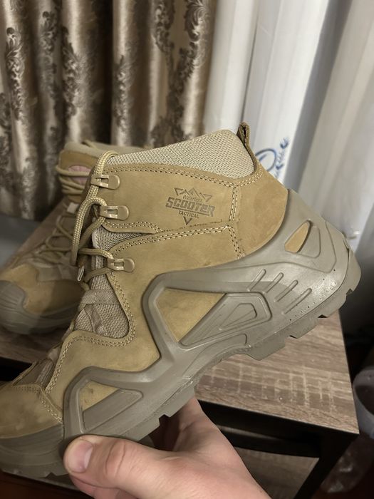 Берці scooter в кольорі койот