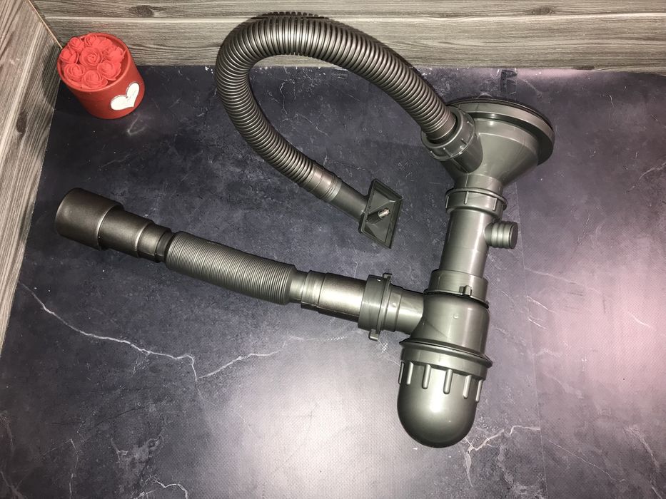 Акція. Євросифон для кухні.  Сифон для мойки