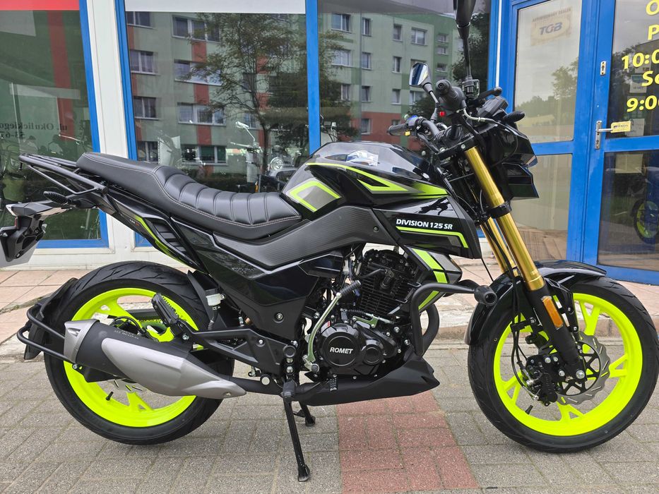 ROMET DIVISION 125 SR AIR!Na prawko B!Szybki,Mocny!Gmol!Raty!Dowóz