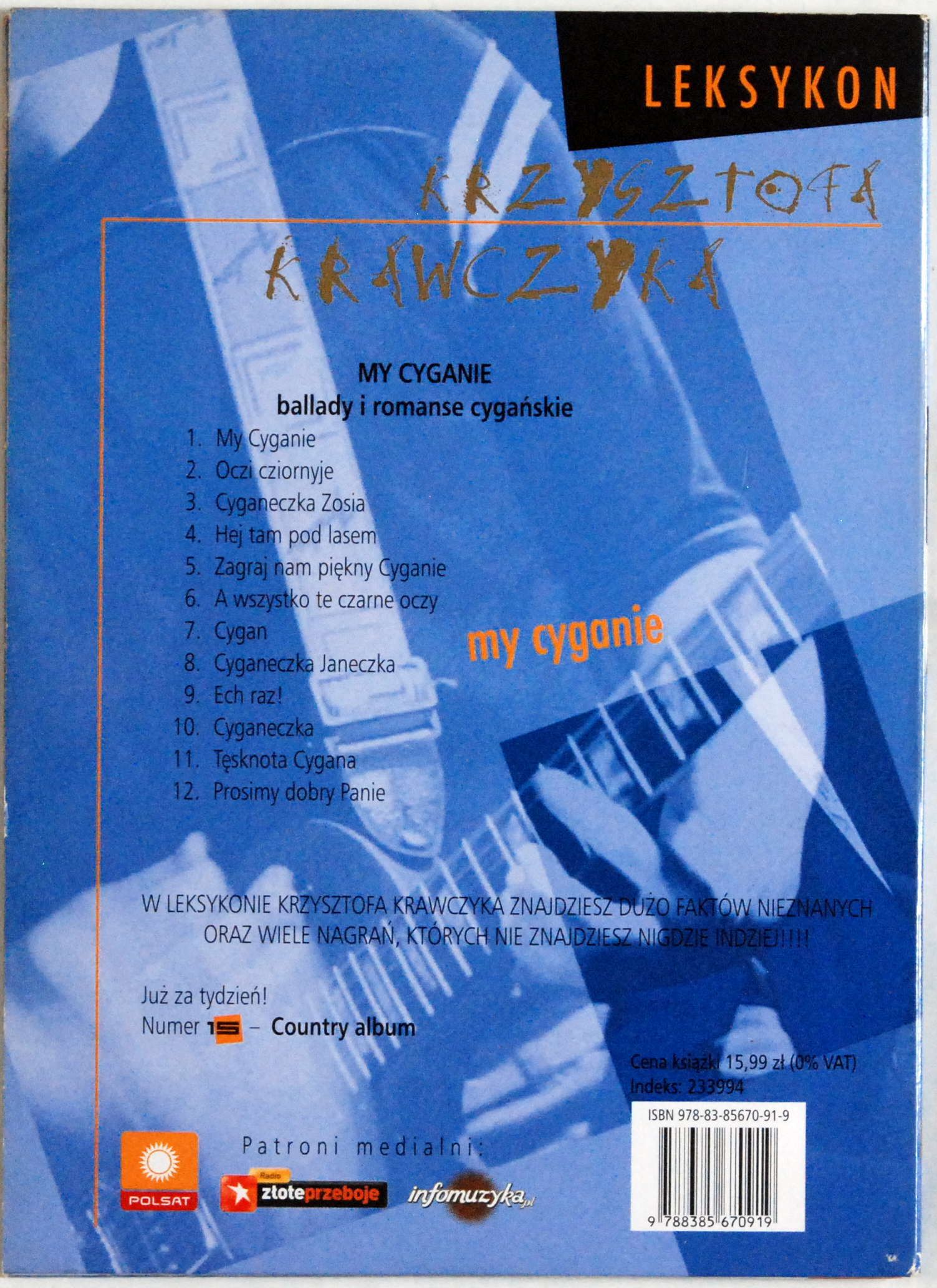 (CD) Leksykon Krzysztofa Krawczyka 14 My Cyganie