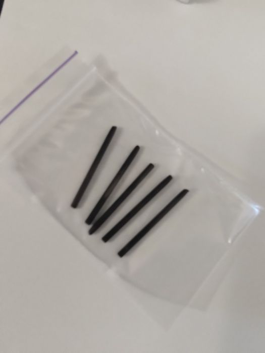 Комплект 5 шт. Змінних Наконечників Для Wacom Grip Pen KP-501E, Пір'я.