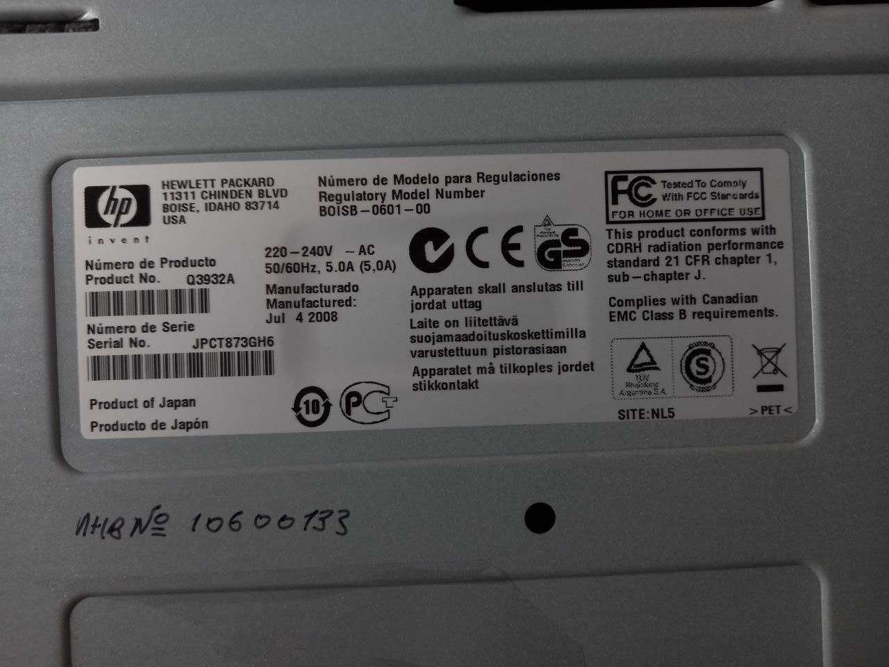 Принтер (БФП) HP Color LaserJet CP6015dn