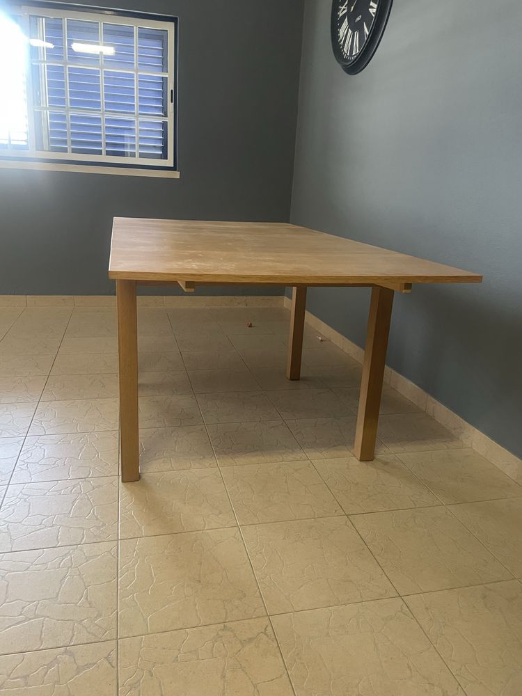 Mesa madeira extensivel ikea