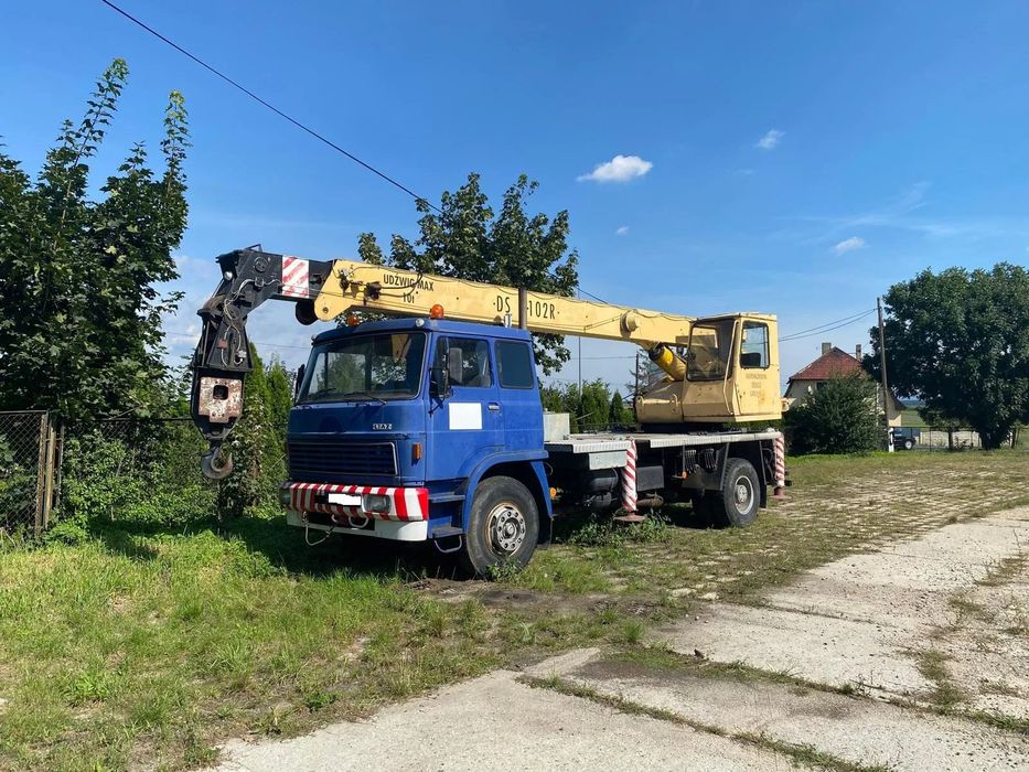 Scania Liaz  Dźwig Kołowy 10 TON Żuraw Liaz Sprawny 100% Zarejestrowany