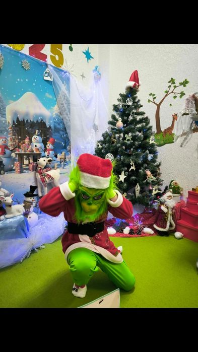Костюм новий рік оренда грінч сніжинка ялинка ельф гном сніговик санта