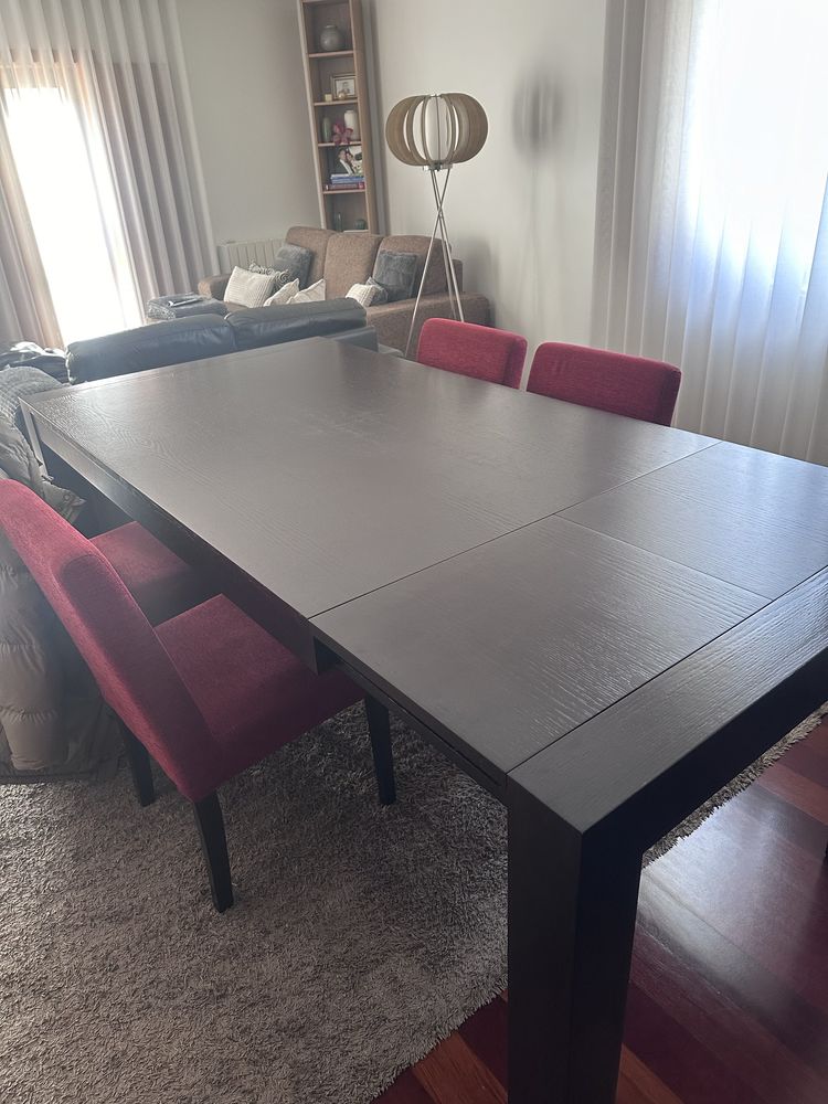 Mesa jantar extensível