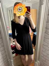 Czarna mini sukienka