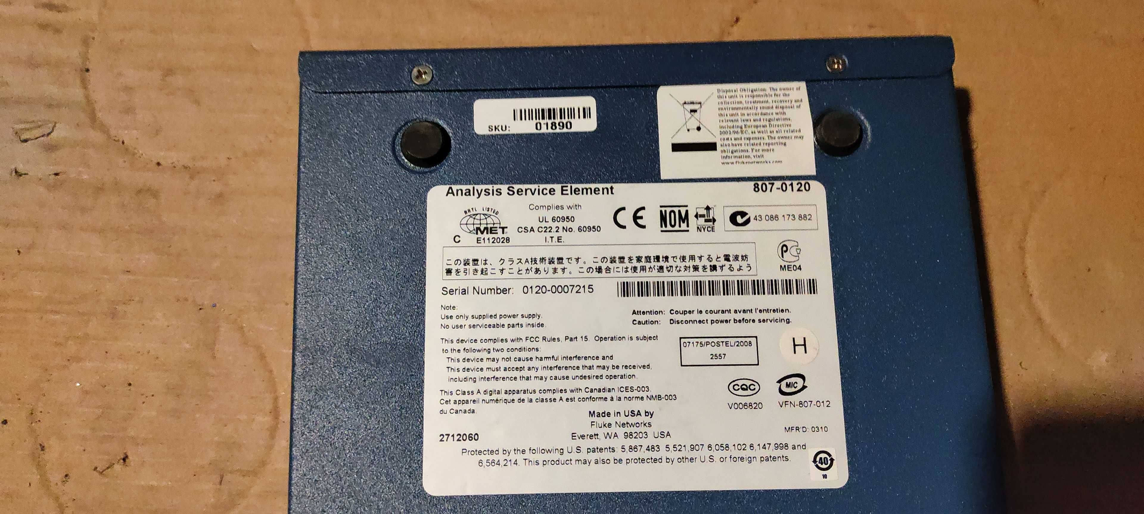 Visual UpTime Select 10/100 Ethernet Inline ASE LE