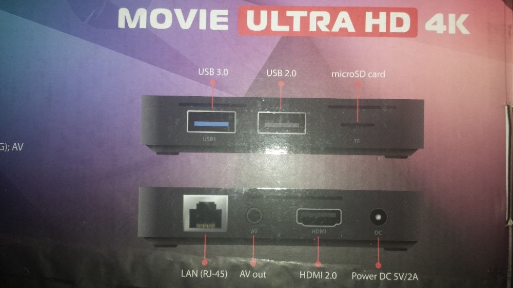 4К смарт приставка к телевизору