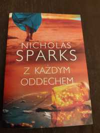 Książka z każdym oddechem Nicolas Sparks