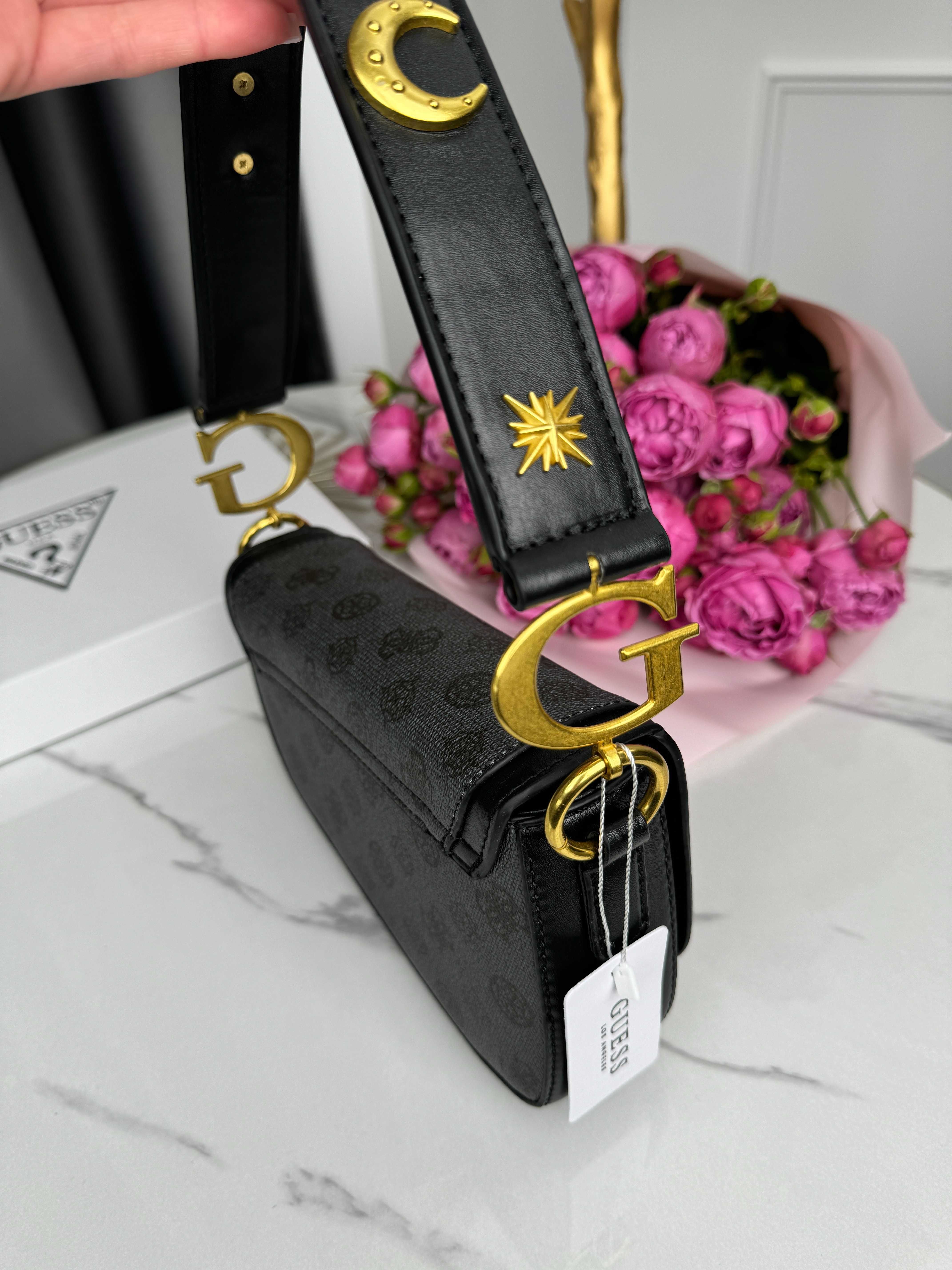 Сумка женская Guess dream седло через плечо Гесс