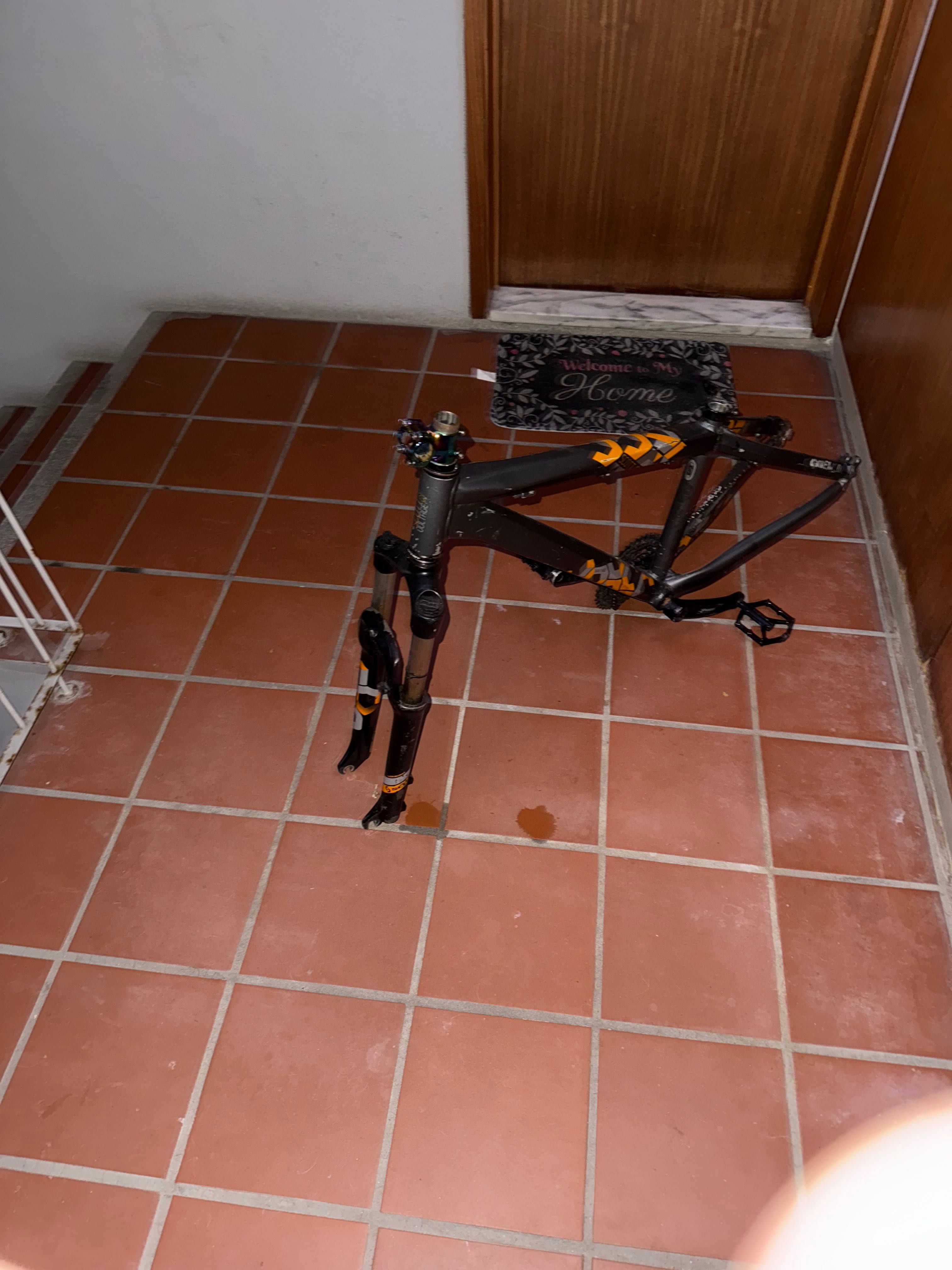Quadro e suspensao scoot 2019 raro um dos unicos em portugal tamanho s