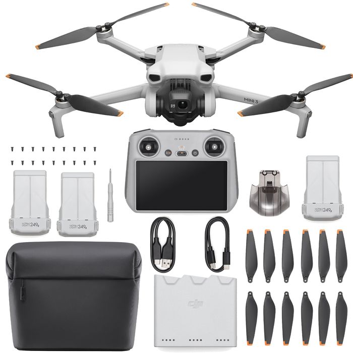 DJI Mini 3 Fly More Combo – jak nowy, z gwarancją + dodatki!