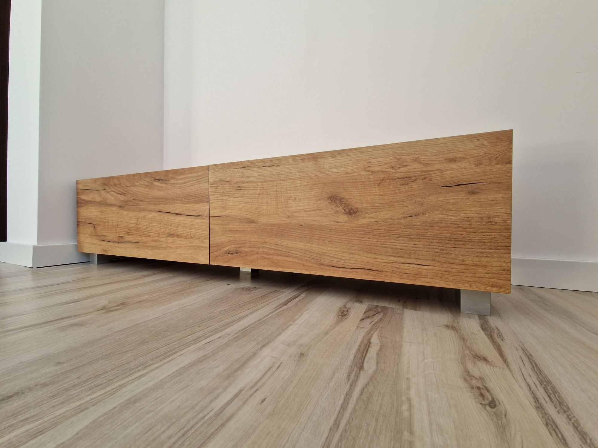 Szafka RTV Dąb Craft stojąca 140cm