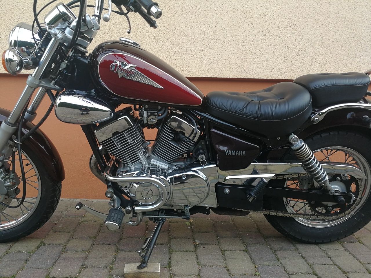 Yamaha virago 125 kat. B Niemcy transport niski przebieg 33tkm piękna