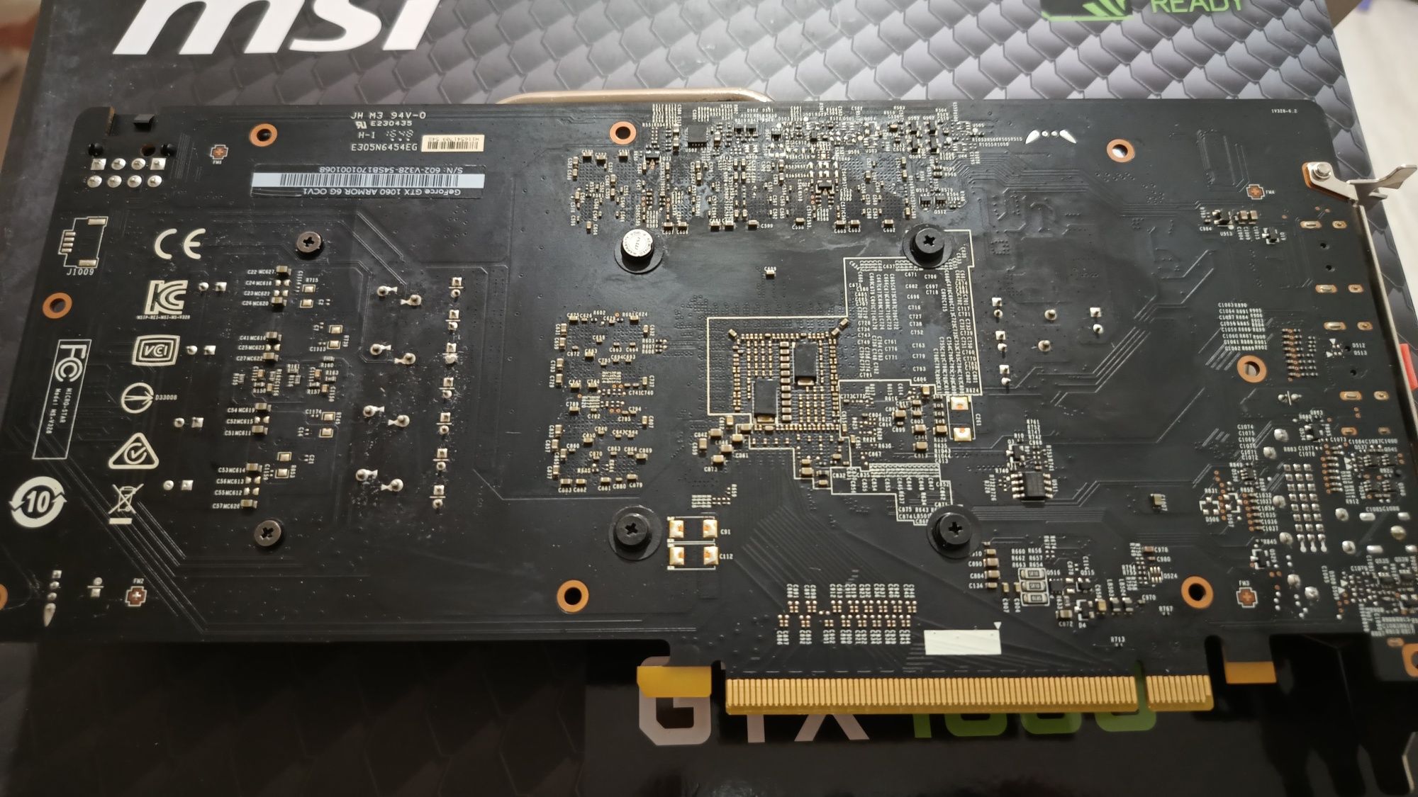 Відеокарта MSI GTX1060 6gb