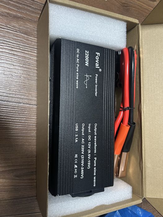 Інвертор, потужність 2200W,