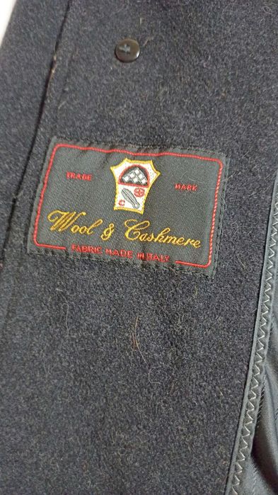 Пальто мужское кашемировое, полуобхват груди 52-54см