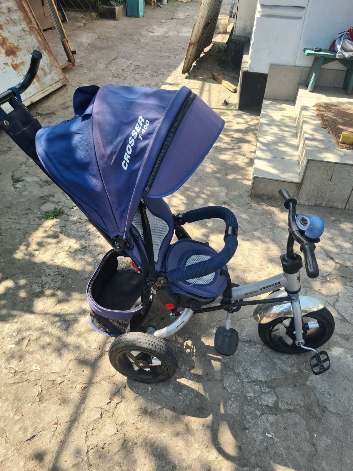 Продам дитячій велосипед коляска з функцій товкання мамою