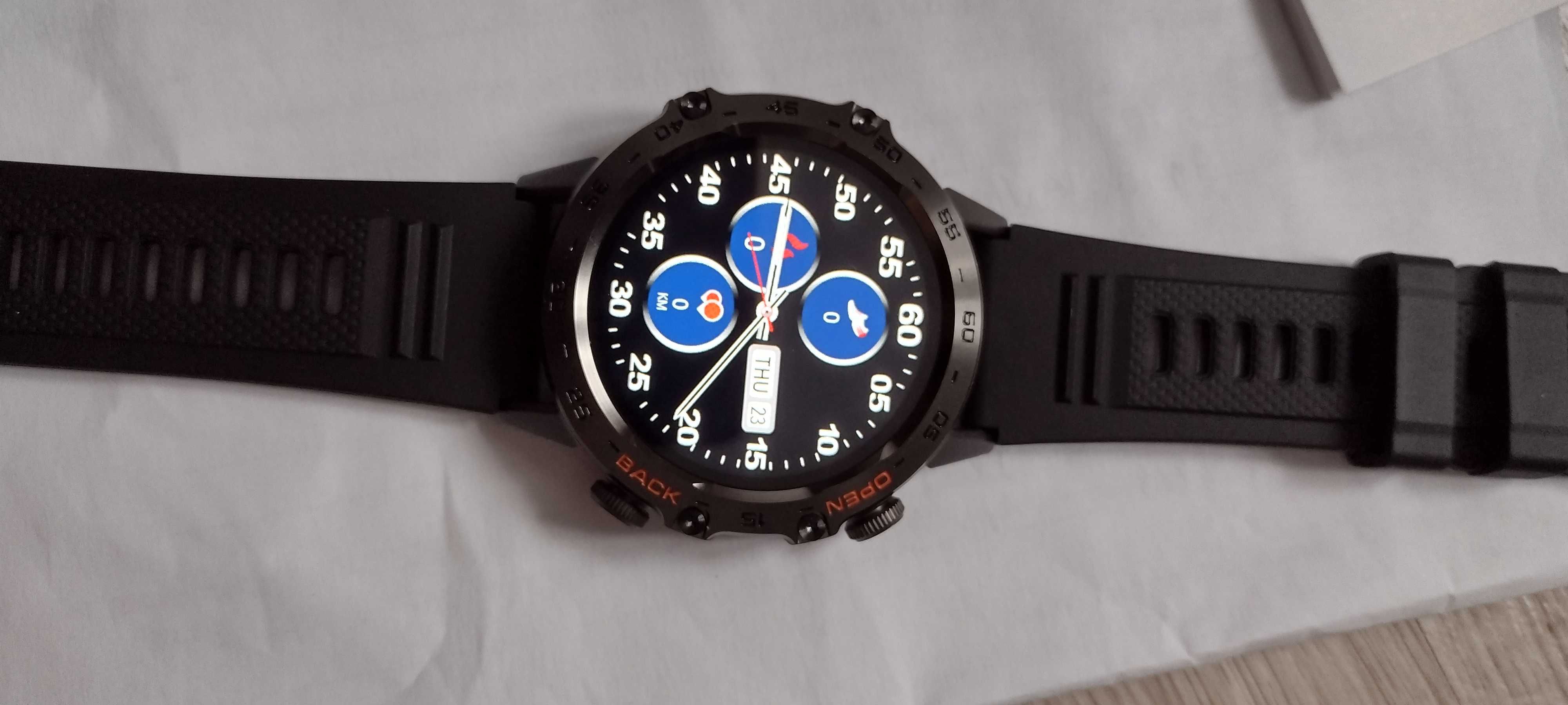 Melanda Smartwatch zegarek Bluetooth tętno rozmowy