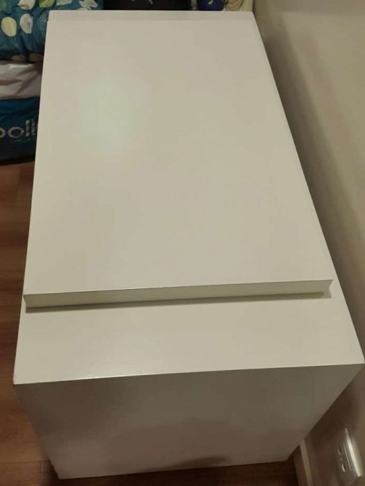 Móvel TV madeira lacada branco
