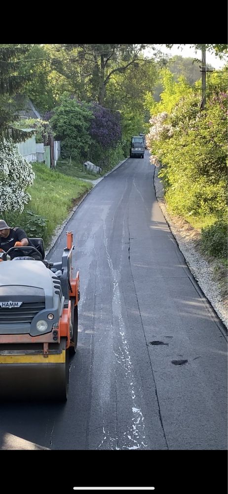 Асфальтування доріг з гарантією