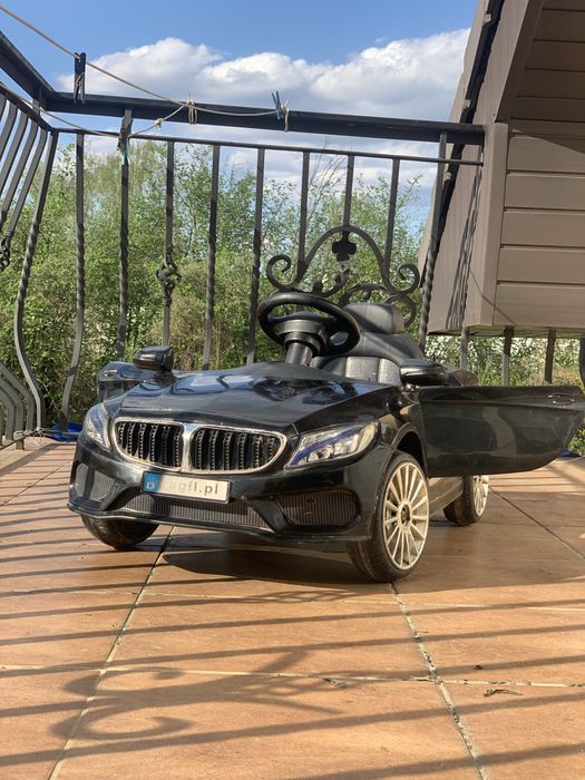 BMW M5 Samochodzik samochód na akumulator dla dzieci czarny