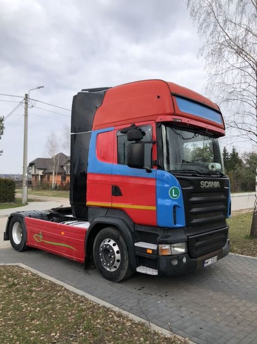 Scania R500  V8 manual tarczki sprowadzona Alcoa / wynajem