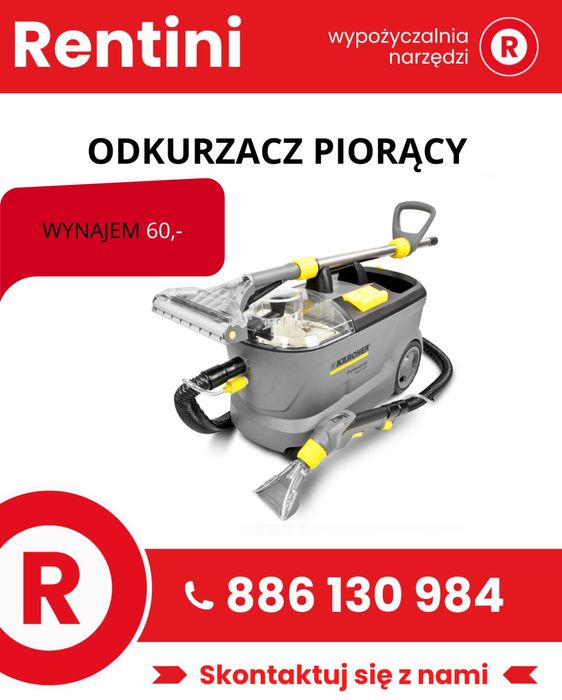 Odkurzacz piorący | Myjka ciśnieniowa
