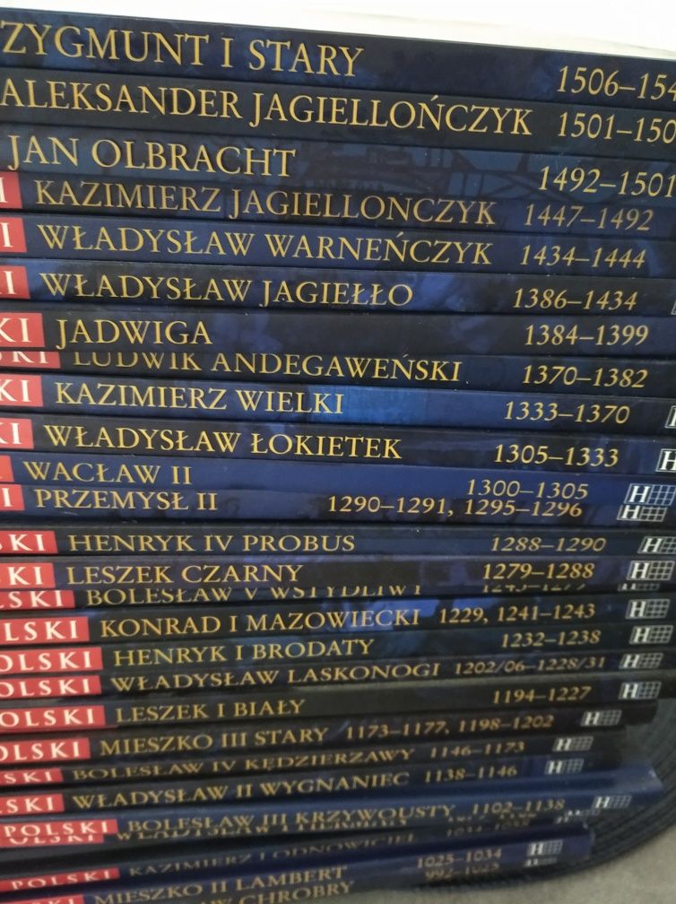 Władcy Polski.. zestaw 30 sztuk.