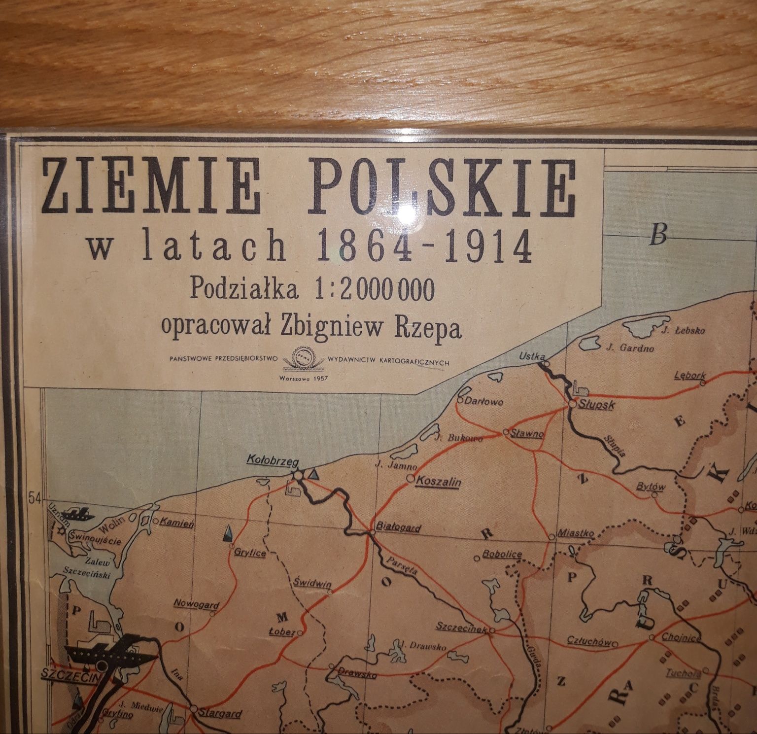 Stare Mapy  Polski i Europy. Cena za obie.