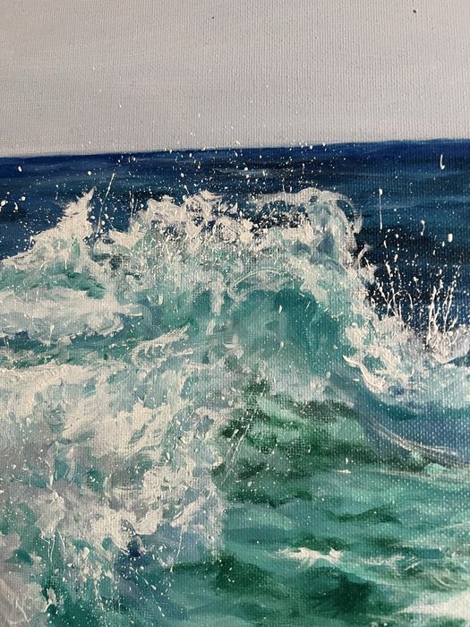 Obraz olejny Rajskie morze 60*80